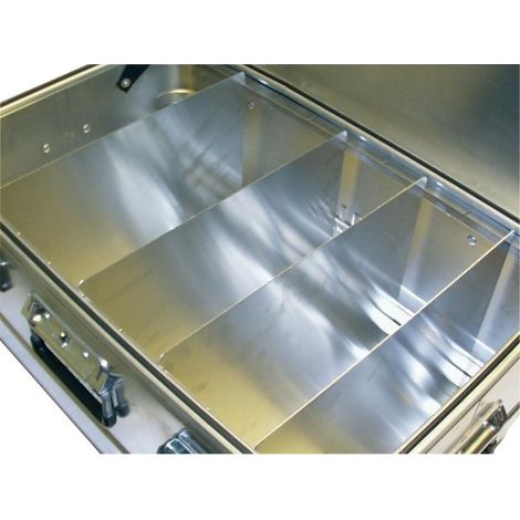 Juego de separadores para cajas de aluminio Alutec