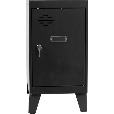 SimonRack Casier Vestiaire Metallique Petit, 575x300x500 mm, Armoire Metallique Petit, Comprend la Clé, Anthracite - Simonlocker (1/5)