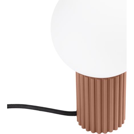Lampe de bureau SFERA mocca verre boule G9 Pure Lume (1/5)