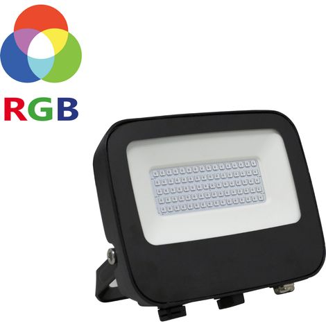 Alcapower Proiettore LED serie PRO 39W RGB 220-240V, grado di protezione IP66, scocca in alluminio e vetro temperato, alta efficienza illuminotecnica