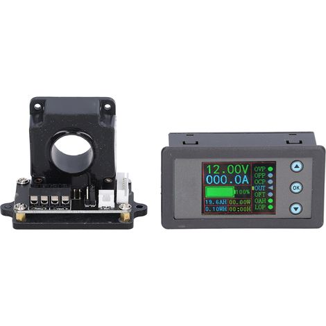 Spannungs- und Stromprüfer 9610S, Leistungskapazitätsdetektor, digitales Voltmeter mit LED-Anzeige, eingebautes Steuerrelais, Batteriemessgerät. (1/5)