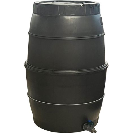 Rain Barrel Garden Water Butt with Tap & Lid (170 Litre) (1/5)