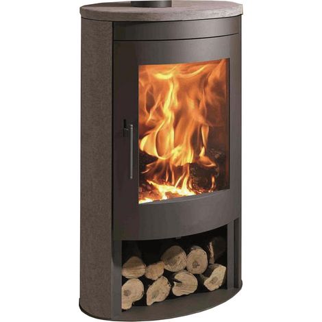 Kaminofen OVAL 3 STONES, 8,7kW EcoDesign, Energie Label A+