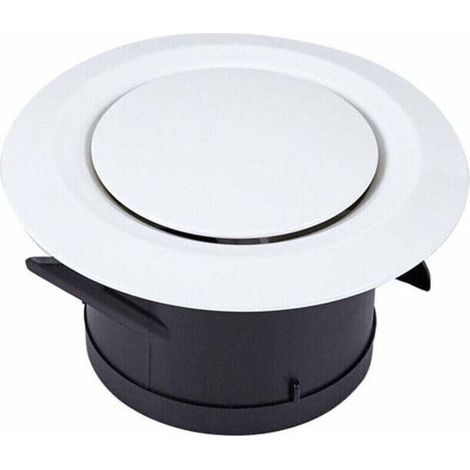 Bouche VMC Ø100 mm – Grille d'aération réglable triple griffe – Ventilation efficace pour salles de bain et cuisines – Installation facile (1/4)
