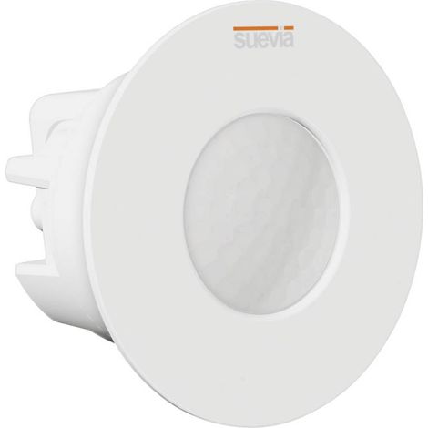 Suevia SU136012 Ad incasso, Soffitto Rilevatore di movimento 360 ° Bianco IP20 (1/2)