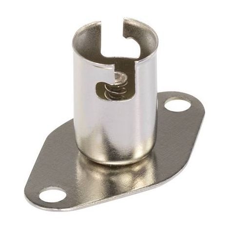 TRU COMPONENTS 1229346 Support d'ampoule Culot (mini-lampes): BA9s Connexion: cosses à souder 1 pc(s (1/2)