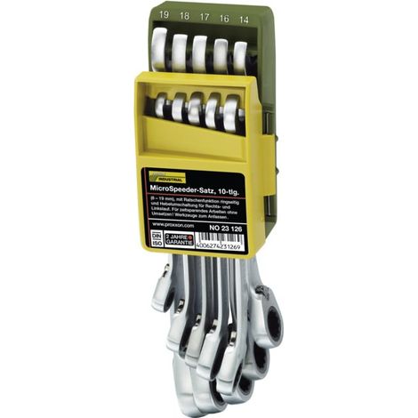 PROXXON MicroSpeeder set dans un support pliable, 8 - 19 mm (10 pièces) - 23126 (1/2)