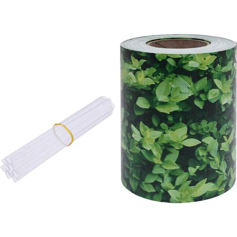 vidaXL Striscia divisoria per la privacy in PVC 35x0,19 m Verde