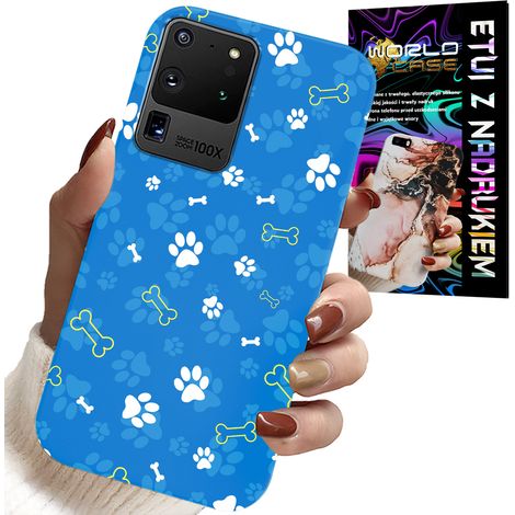 Custodia per Samsung Galaxy S20 Ultra - motivi di zampe, ossa e cani da pattuglia PER bambini (1/5)