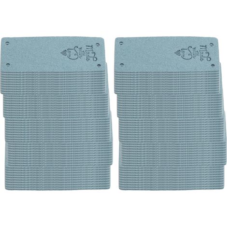 100Pcs PU Leather Label Color HandMade Soft 4 Holes Useful DIY Accessories for Wallet Hat(02 ) (1/5)