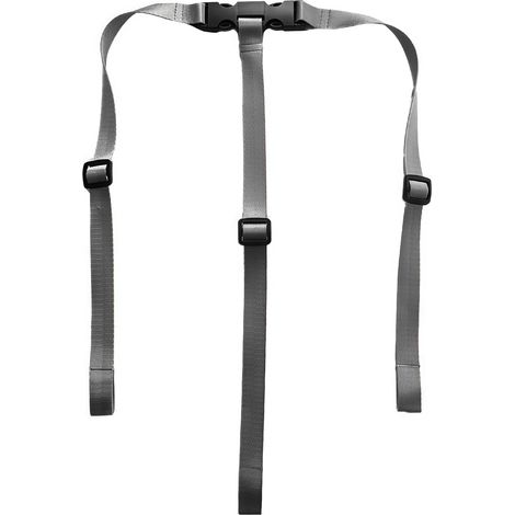 Sangle de chaise haute, harnais 3 points pour chaise haute, compatible avec la chaise haute IKEA Antilop (grise) (1/5)