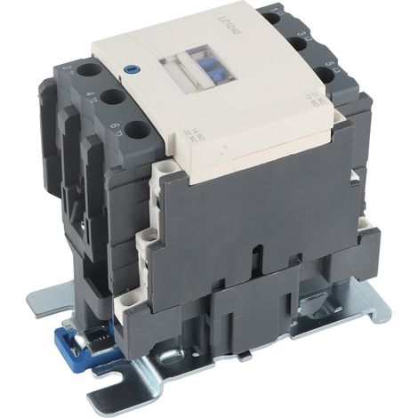 Contacteur AC 220V 40A, 3 pôles, bobine 50/60Hz, LC1D40, neuf, usage industriel (1/5)