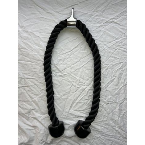 Corde de triceps - Longueur 100 cm - Pour gym, musculation, entraînement, fitness - Accessoire de musculation
