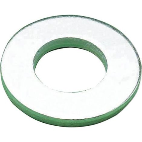 METALMATEĀ® Type A Bright Zinc-Plated Steel Washer, 14mm Diameter, Box of 100 Pieces