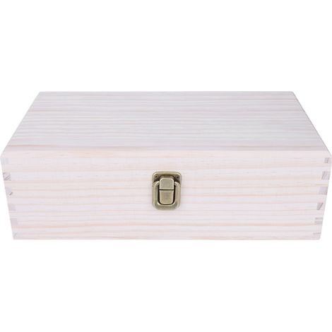 Coffret de rangement en bois pour 32 flacons d'huiles essentielles, boîte d'affichage pour vernis à ongles et gel, étui de maquillage. (1/5)