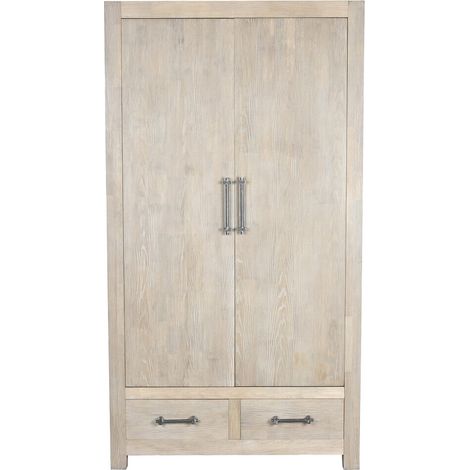 Armario Madera De Hevea 108X55X200 Natural (1/5)