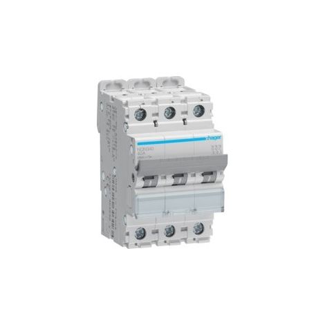 Disj.3P 20kA B-40A 3m - DISJONCTEURS MULTI. HAGER NQN340 (1/2)