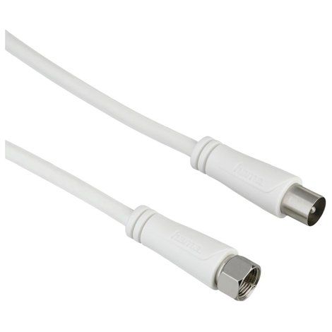 Hama Cavo SAT M antenna M 90 dB 1.5 metri bianco (1/3)