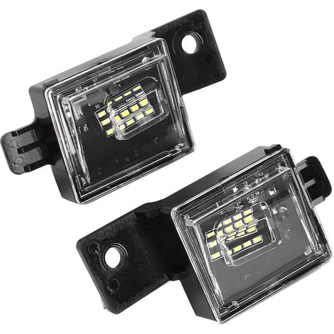 Plaque d'immatriculation LED 15 lumières paire gauche droite pour Chevy Silverado 2014-2018 12V DC (1/5)