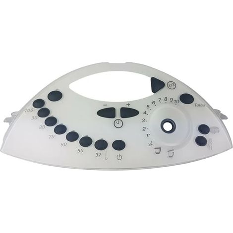 Carcasa frontal para Thermomix TM31, plástico de alta calidad, 20 cm x 15 cm x 5 cm, compatible con modelos Thermomix TM31, color: negro, peso: 200 gramos.