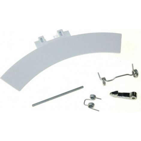 KIT MANIGLIA LEVA PORTA OBLO' LAVATRICE AEG REX ELECTROLUX 4055193256 ORIGINALE