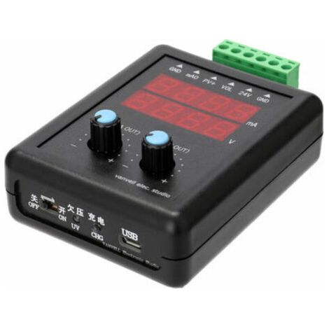 NALOOKAMIC Générateur De Signaux 4-20Ma 0-10V, 24V Transmetteur De Courant Et De Tension, Source De Signal Et Courant Constant, Avec Affichage