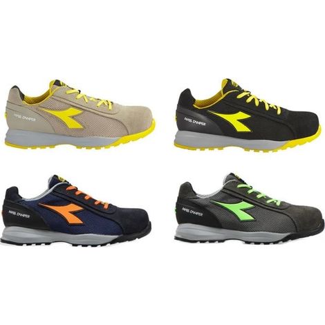 Zapatos de trabajo Diadora Glove MDS TEXT LOW - 44 (EU) - Negro