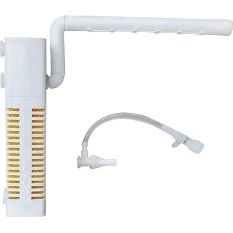 Filtre pour aquarium Silencieux Compact Réglable Filtration Multifonction Filtre submersible pour bassin fontaine jardin Pour Crevettes Tortue Betta Eau de Mer Entretien Clarté Bassin Jardin (1/5)