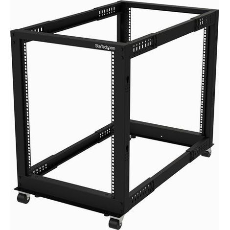Startech Armoire Rack 15U acier noir robuste