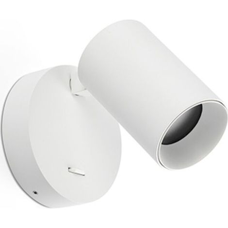 AMXCNOY Applique murale blanche avec interrupteur intégré, modèle 43767 (1/4)