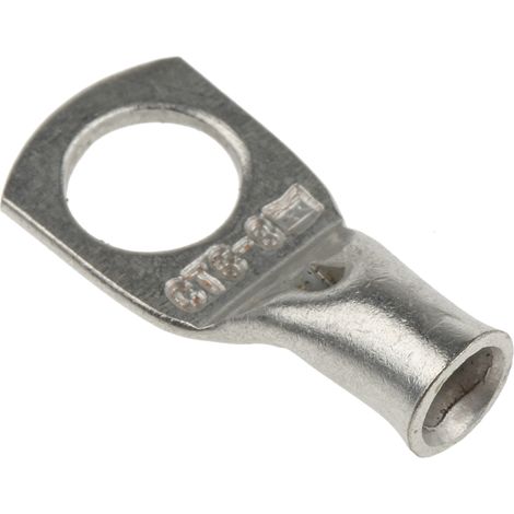 Cosse à œillet tubulaire RS PRO, Non-isolé, 6mm², M8