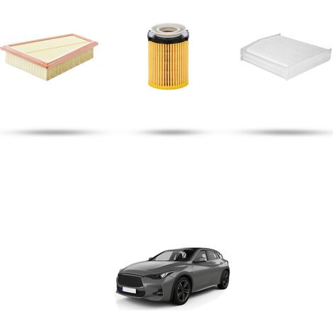 Kit tagliando 3 filtri compatibile con Infiniti Q30 2.0 155kw dal 2015 (1/5)