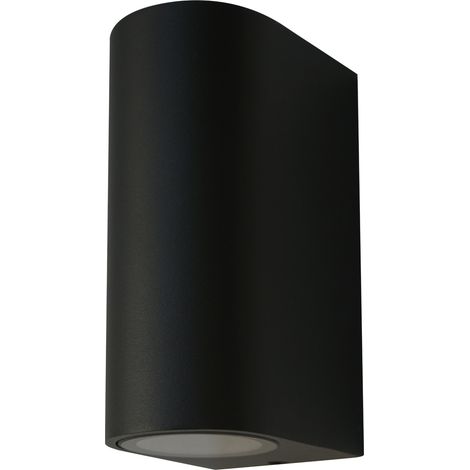 Sulion - Applique LED Double Noire IP44 GU10 (1/4)