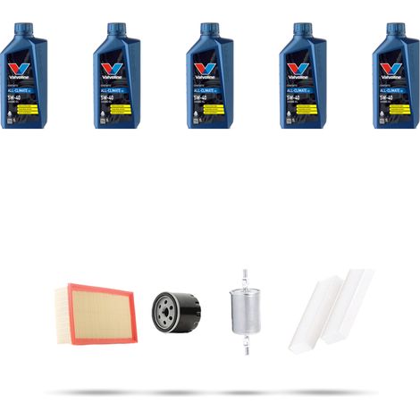 Kit tagliando 4 FILTRI e 5L OLIO compatibile con Renault Avantime 2.0 16V Turbo 120Kw dal 2001 al 2003 (1/5)