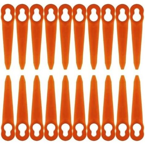 BUNTHAUS Lntyq 100 lames pour Stihl PolyCut 2-2 PolyCut 3-2, FSA 45 FSA 57 FSE 52, lames en plastique pour tondeuse sans fil Stihl (1/5)