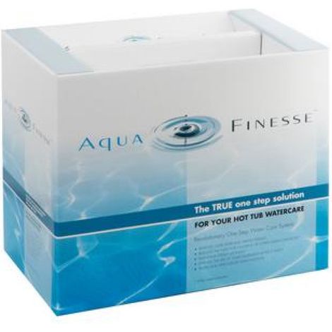 AquaFinesse Wasserpflege Set mit Chlorgranulat für Whirlpools und Spas