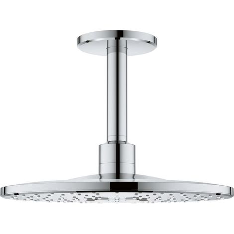 Conjunto de ducha GROHE 26477000 - cabezal RAINSHOWER SMARTACTIVE 310 + brazo de 14,2 cm + ducha de mano de 2 chorros