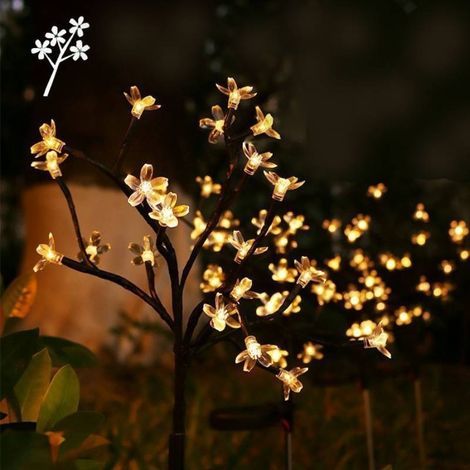 Neue Sakura Branch LED-Solarleuchte für Garten und Rasen (1/5)