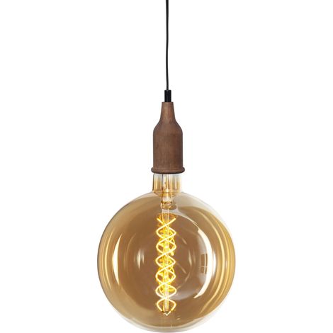 Hängeleuchte"Jojo" Holz, natur, E27 Fassung, A++ (924929491) (1/4)