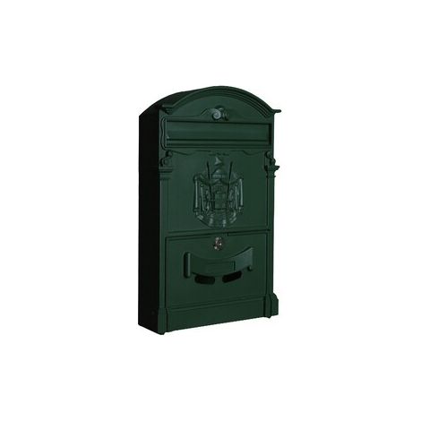 C CASSETTA POSTALE REGIA VERDE 6005 25,5X9X41CM