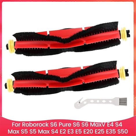 Brosses principales pour aspirateurs Roborock S6 Pure, S6, S6 MaxV (Pièces détachées) (1/4)