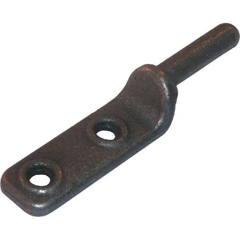 Pivot axe de charnière pour panneau latéral 51 x 12,5mm à visser Fixation Porte Portail Volet Solide Attelage Gond (1/2)