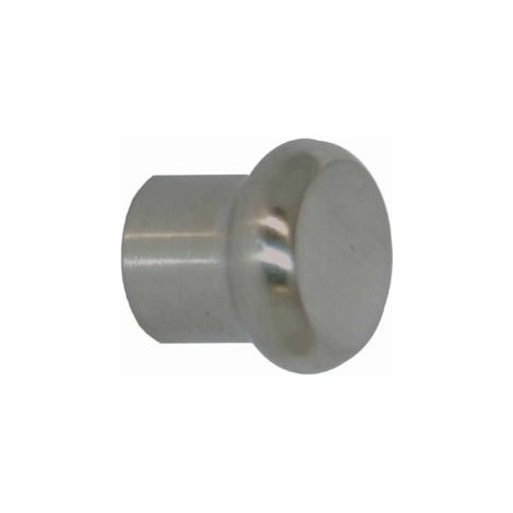 2008 Knopf für Edelstahlmöbel 304 - 25mm - Matt gebürstetes Finish