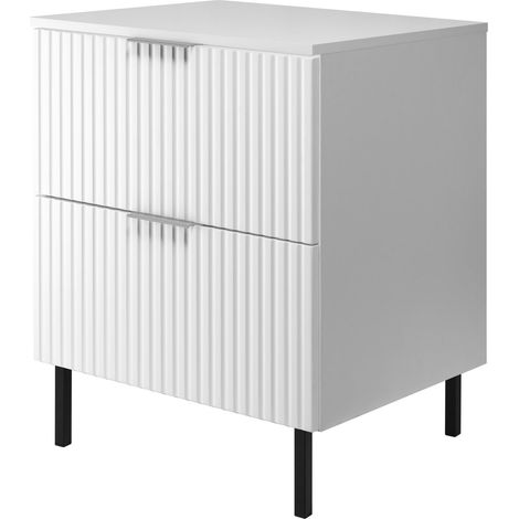 Mobile lavabo, Nero, 60 x 77 x 46 cm, maniglia nera, gambe nere + Piano (1/5)