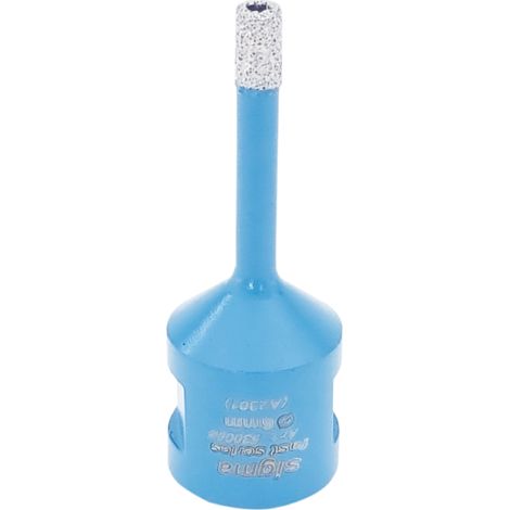 Fresa diamantata d 6 mm per foratura a secco o acqua SIGMA 53006m