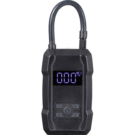 Tragbarer, kabelloser Reifenfüller mit LCD-Digitalanzeige, 150 PSI Luftkompressor und 6000 mAh Akku-Luftpumpe