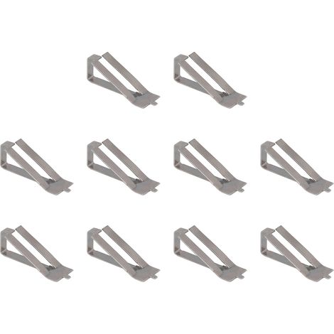 10 Stück Glasbettfeder-Drehclips aus Edelstahl, 3D-Druckerzubehör für Ender 3 Pro und 3S (1/5)