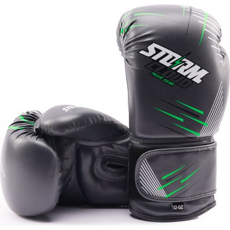 Gants de boxe StormCloud StarFall Graphite-Lime 10 oz (1/5)