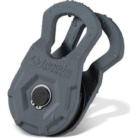 Poulie de renvoi WINCH 12T, poulie de treuil de récupération robuste compatible avec (1/5)