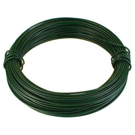 Filo ferro zinc rives pvc Ø1  24 mt
